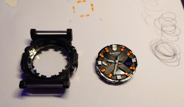 Casio GA-2300 Orange Mod - Image 2