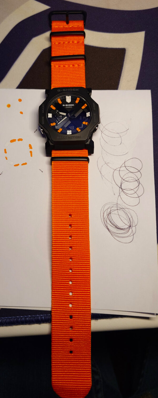 Casio GA-2300 Orange Mod - Image 7