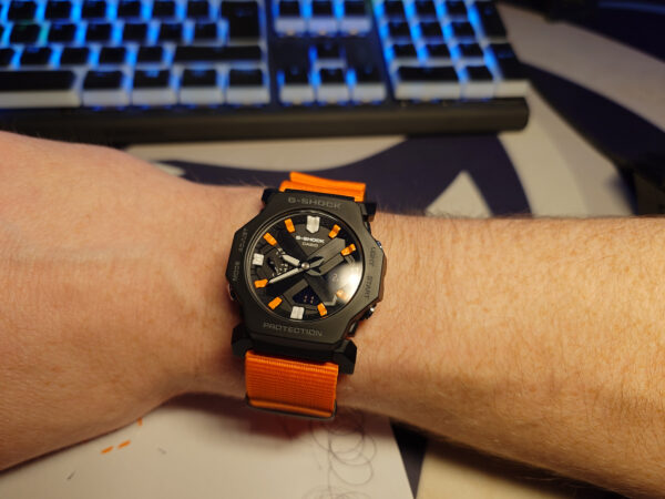 Casio GA-2300 Orange Mod - Image 6