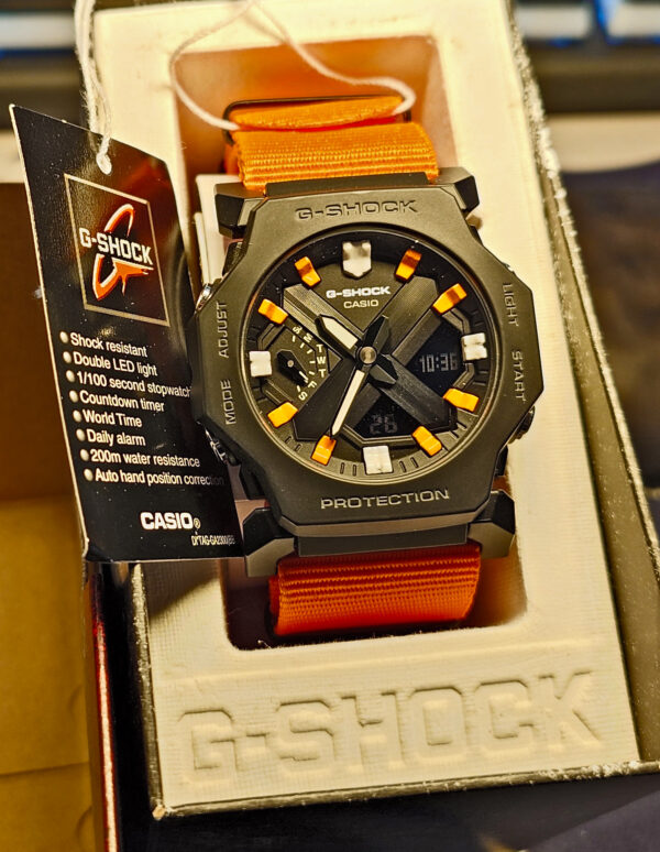 Casio GA-2300 Orange Mod - Image 4