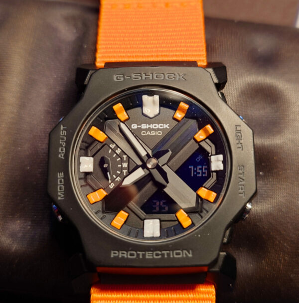 Casio GA-2300 Orange Mod